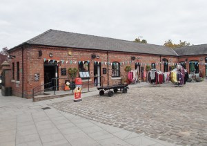 The former harness room and stables