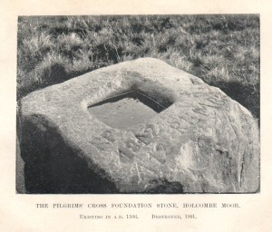 Pilgrim's Cross foundation stone